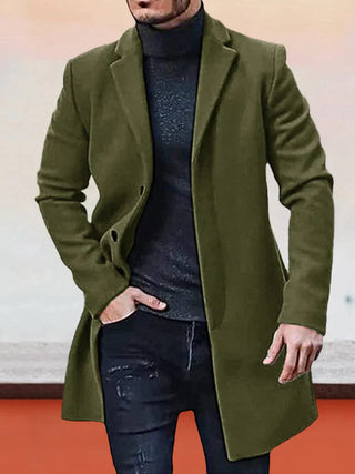 Évandre™ | Veste Élégante à Boutonnage Simple