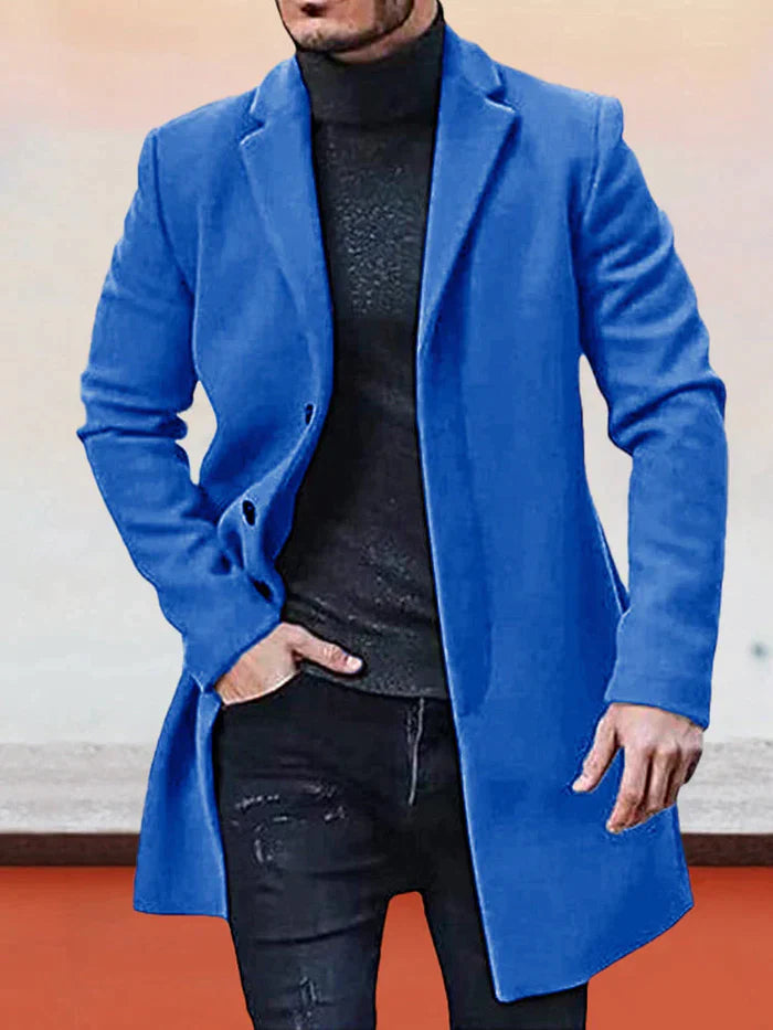 Évandre™ | Veste Élégante à Boutonnage Simple