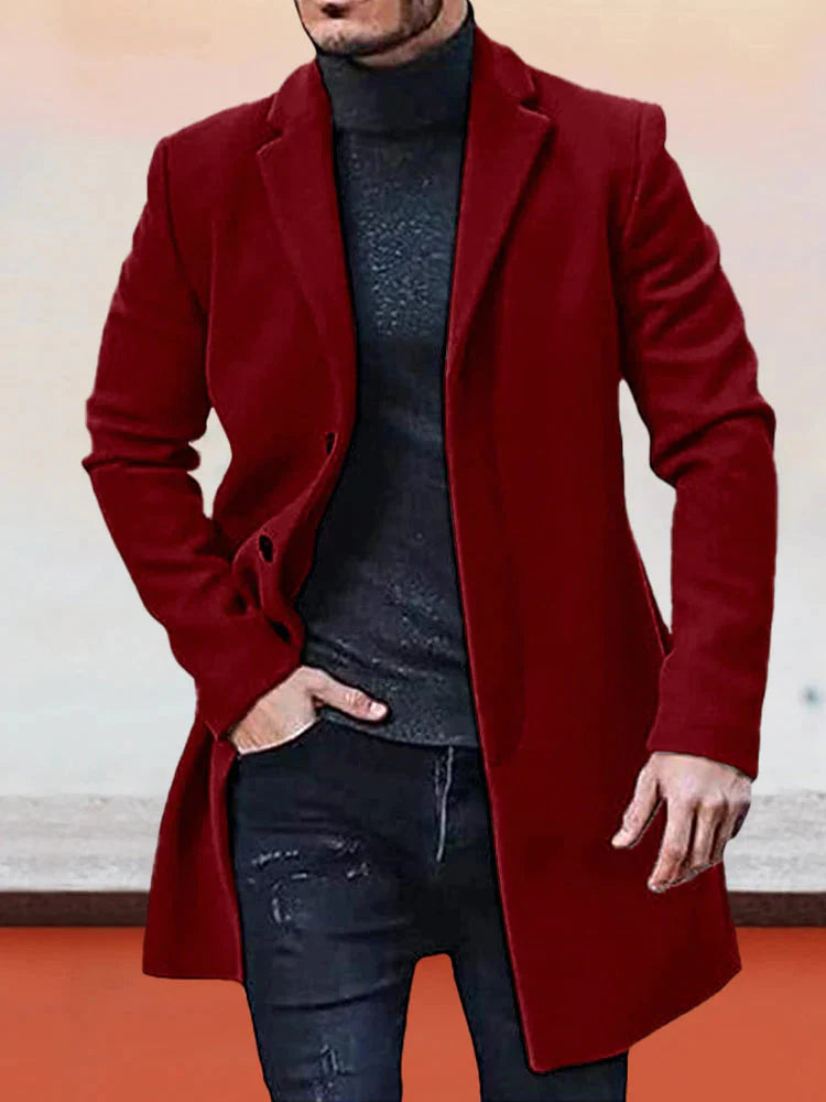 Évandre™ | Veste Élégante à Boutonnage Simple