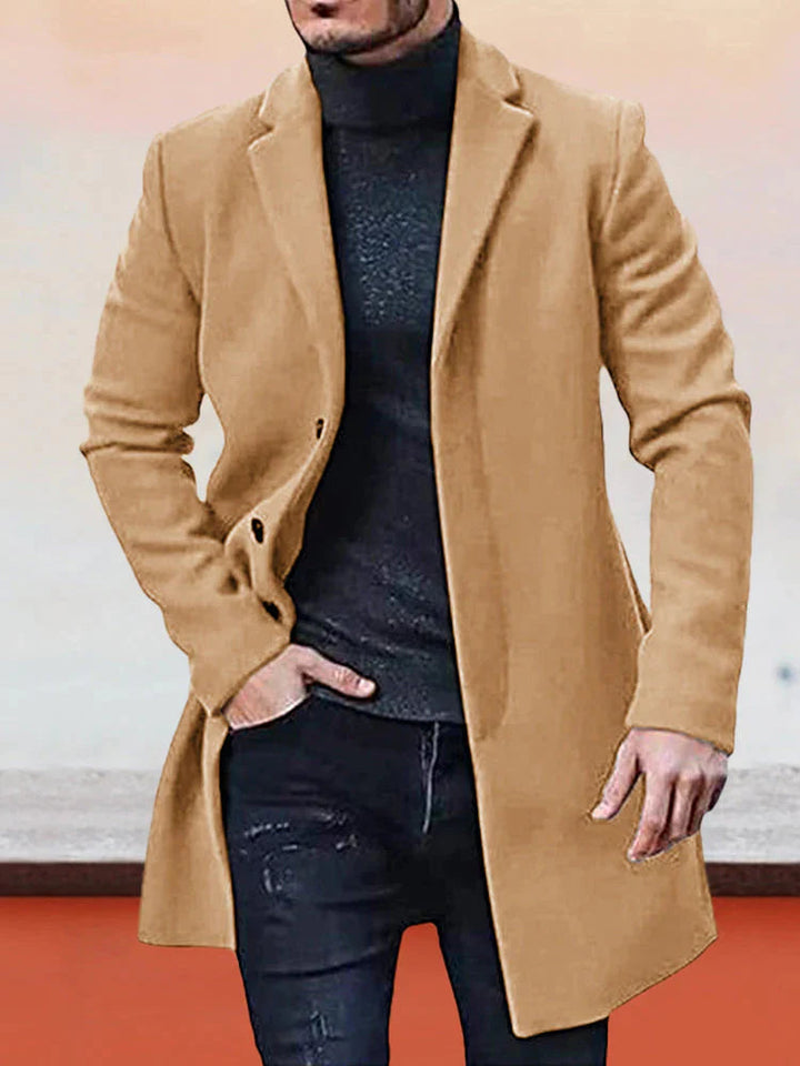 Évandre™ | Veste Élégante à Boutonnage Simple