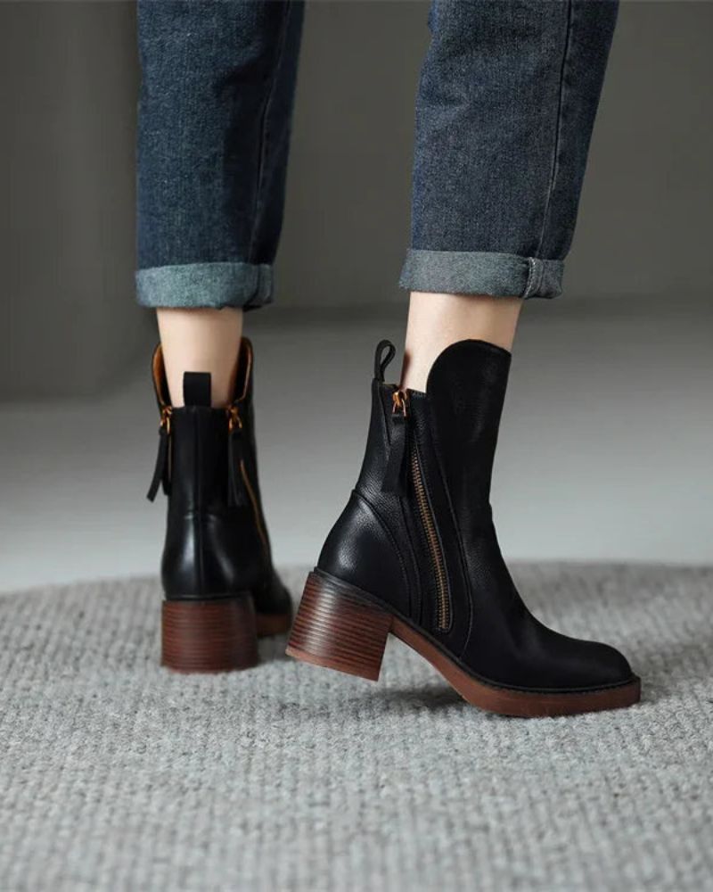 Élaris™ | Bottes Noires Élégantes