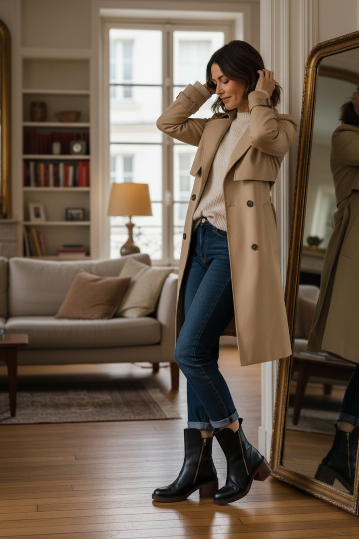 Élaris™ | Bottes Noires Élégantes