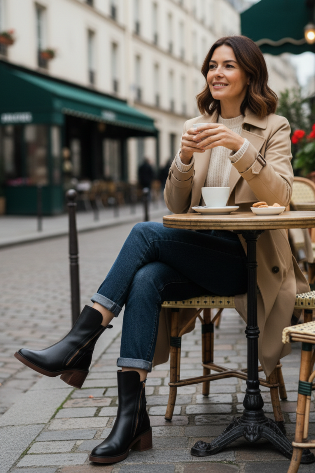 Élaris™ | Bottes Noires Élégantes