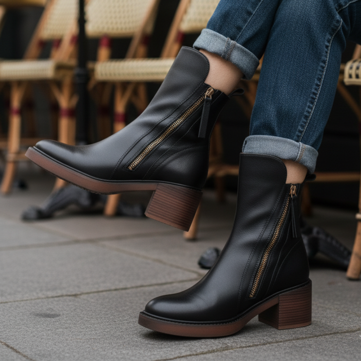 Élaris™ | Bottes Noires Élégantes