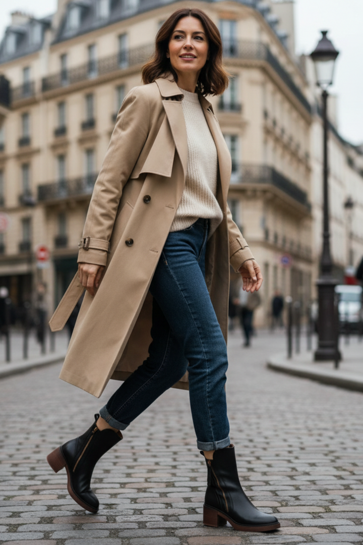 Élaris™ | Bottes Noires Élégantes