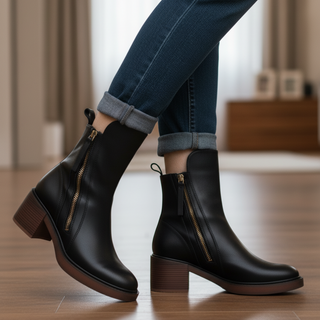 Élaris™ | Bottes Noires Élégantes