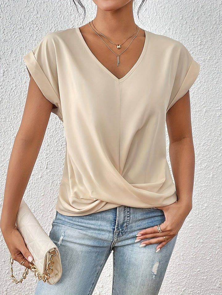 Noémie™ | T-shirt Léger à Col en V