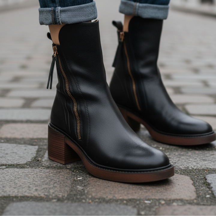 Élaris™ | Bottes Noires Élégantes