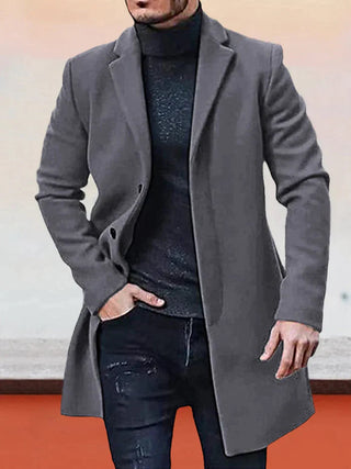 Évandre™ | Veste Élégante à Boutonnage Simple