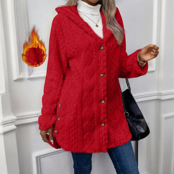 Léonie™ | Veste Matelassée Élégante à Capuche