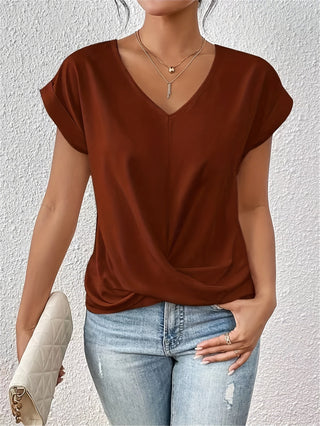 Noémie™ | T-shirt Léger à Col en V