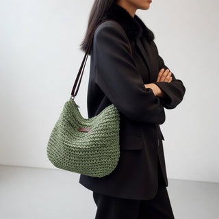 Mirevaëlle™ — Sac tressé naturel élégant quotidien