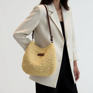 Mirevaëlle™ — Sac tressé naturel élégant quotidien