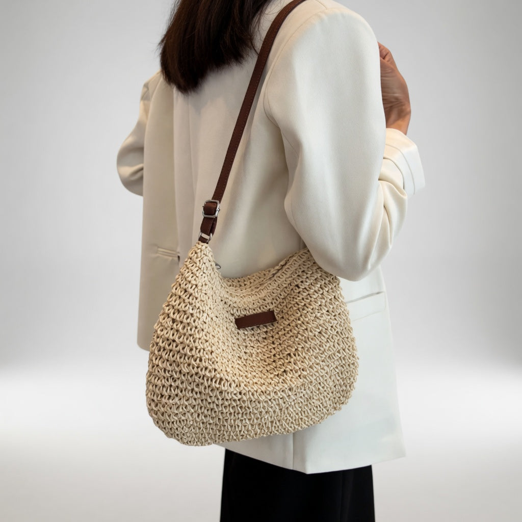 Mirevaëlle™ — Sac tressé naturel élégant quotidien