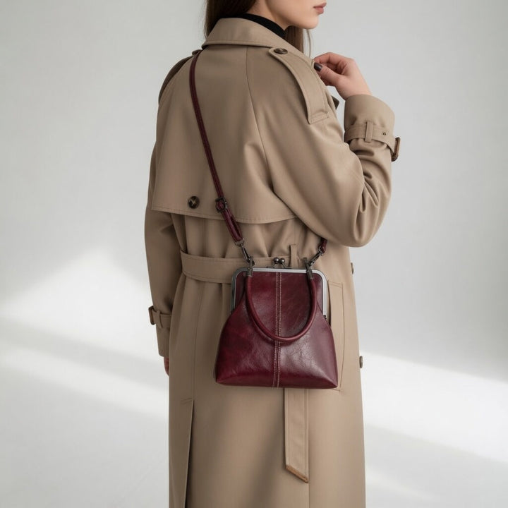 Honorines™ — Sac à main rétro fermoir clip élégance parisienne