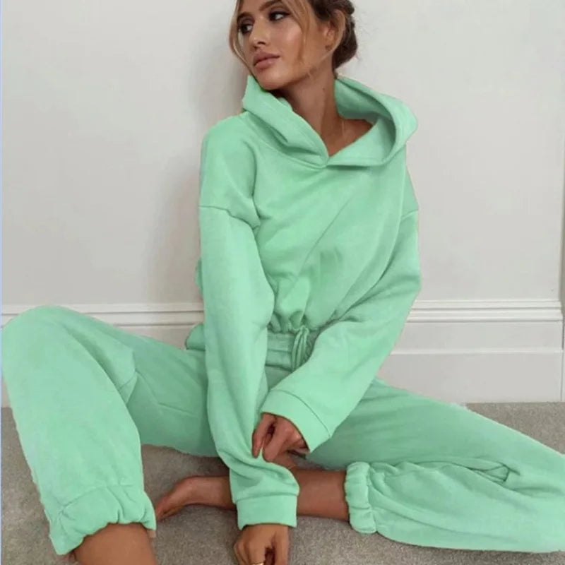 Yasmin™ | Twee-delig Casual Sportpak met Lange Mouwen