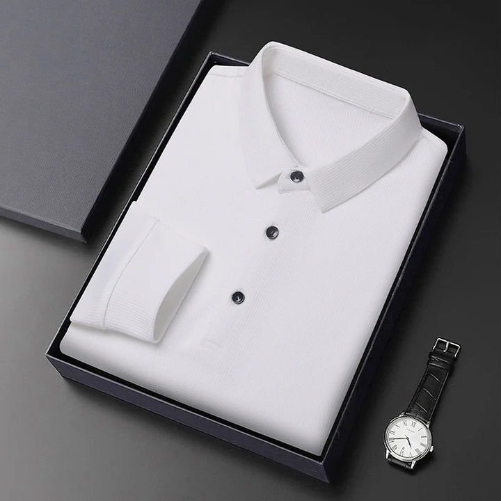 David™ | Luxe Lange Mouwen Polo