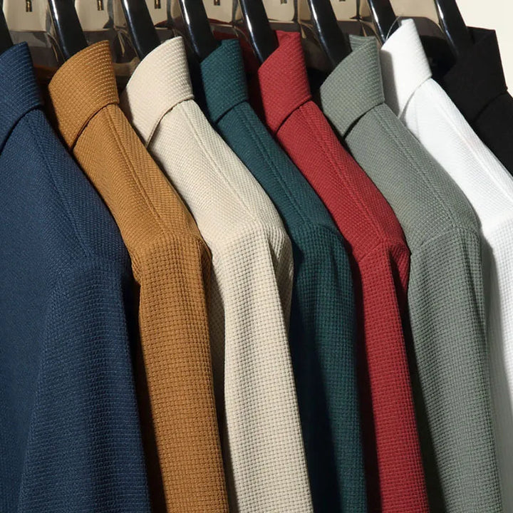 David™ | Luxe Lange Mouwen Polo