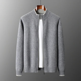 Jerome™ | Luxe Cashmere Jas met Rits