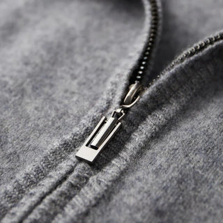 Jerome™ | Luxe Cashmere Jas met Rits