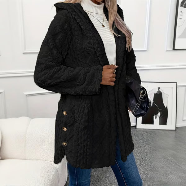 Léonie™ | Veste Matelassée Élégante à Capuche