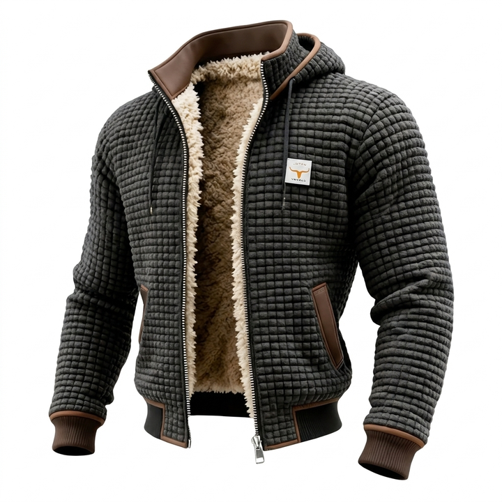 Élorio™ | Veste Rétro à Capuche et Zippée