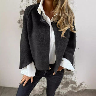 Solène™ | Veste Courte Douce et Élégante