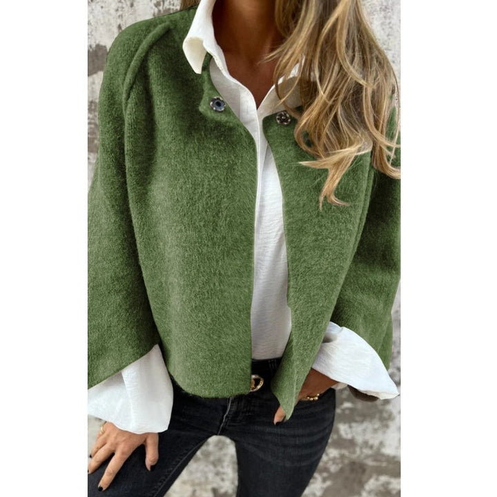 Solène™ | Veste Courte Douce et Élégante