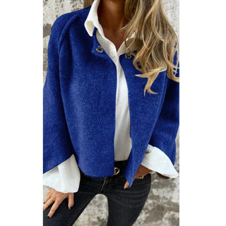 Solène™ | Veste Courte Douce et Élégante