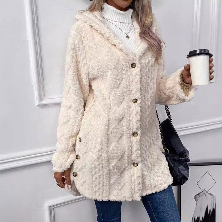 Léonie™ | Veste Matelassée Élégante à Capuche
