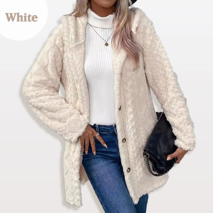Léonie™ | Veste Matelassée Élégante à Capuche