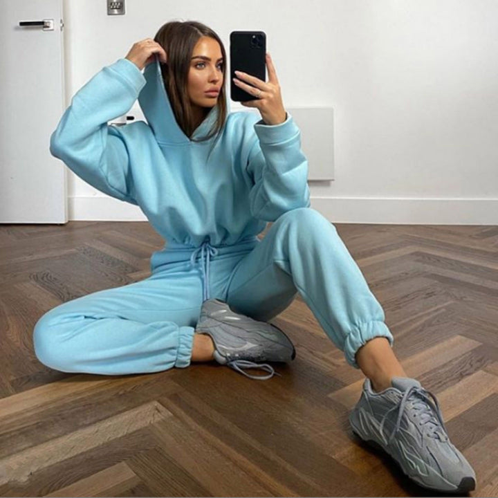 Yasmin™ | Twee-delig Casual Sportpak met Lange Mouwen
