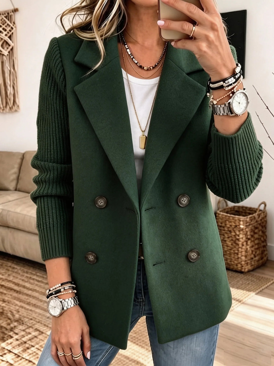 Norelle™ | Blazer Chic en Maille