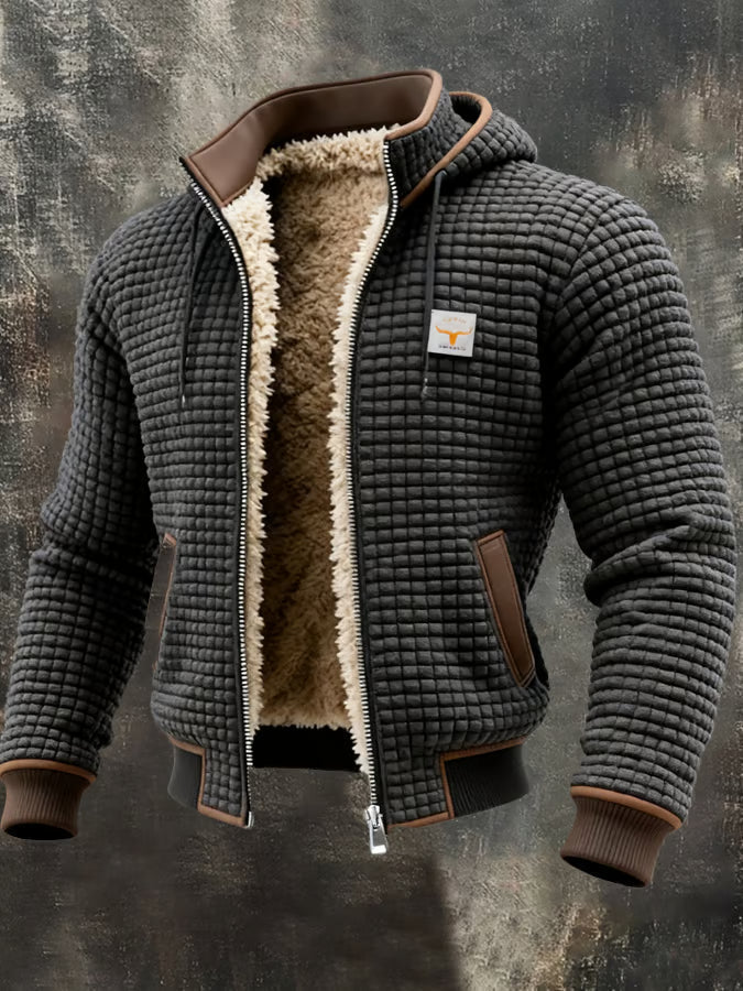 Élorio™ | Veste Rétro à Capuche et Zippée