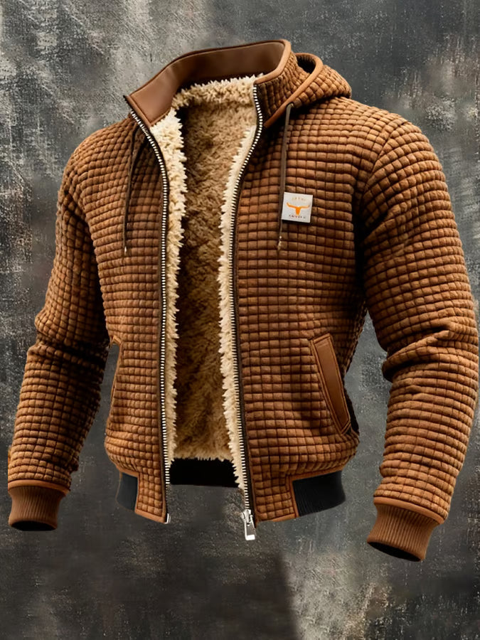 Élorio™ | Veste Rétro à Capuche et Zippée