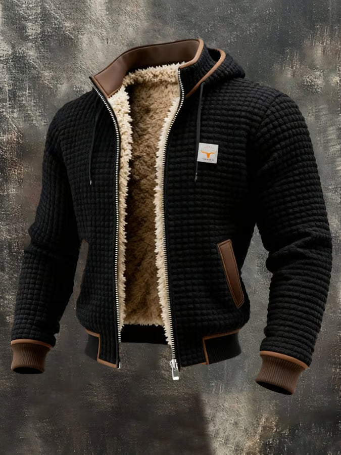 Élorio™ | Veste Rétro à Capuche et Zippée