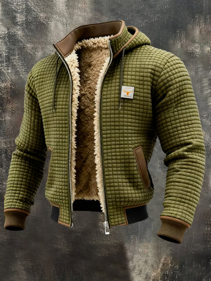 Élorio™ | Veste Rétro à Capuche et Zippée