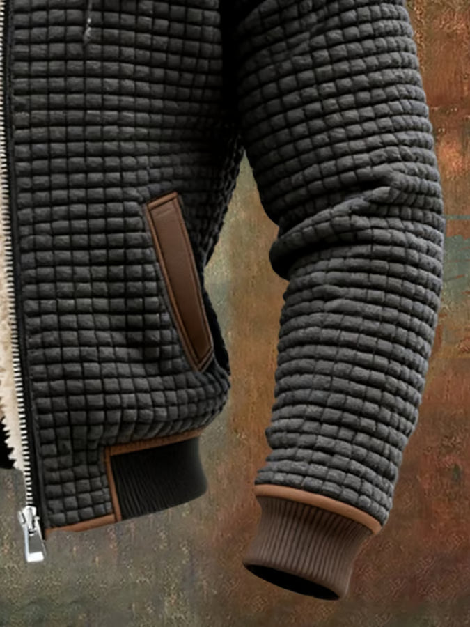 Élorio™ | Veste Rétro à Capuche et Zippée